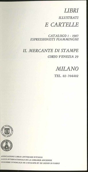 Libri illustrati e cartelle Catalogo 1-1987