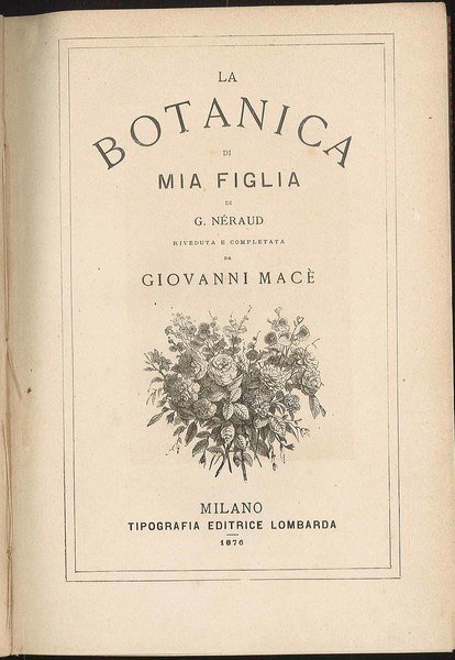 La Botanica di mia figlia