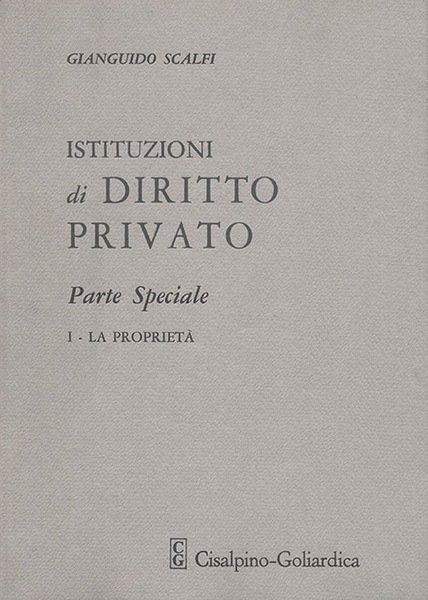 Istituzioni di Diritto Privato