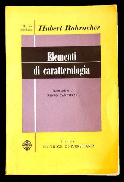 Elementi di caratterologia