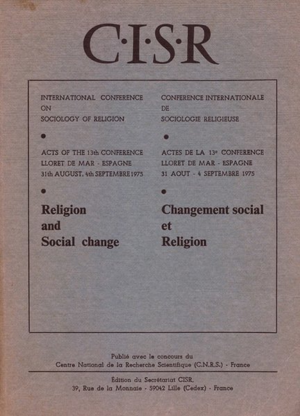 CISR - International Conference on Sociology of Religion