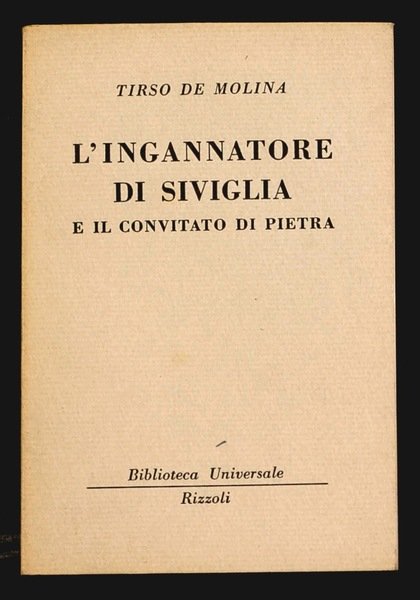 L'ingannatore di Siviglia e il convitato di pietra