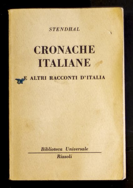 Cronache italiane e altri racconti d’Italia