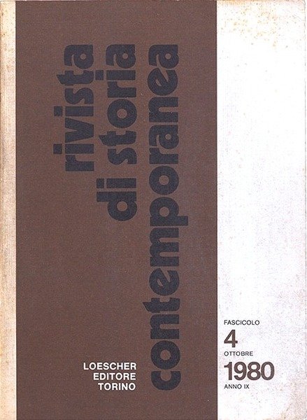 Rivista di storia contemporanea