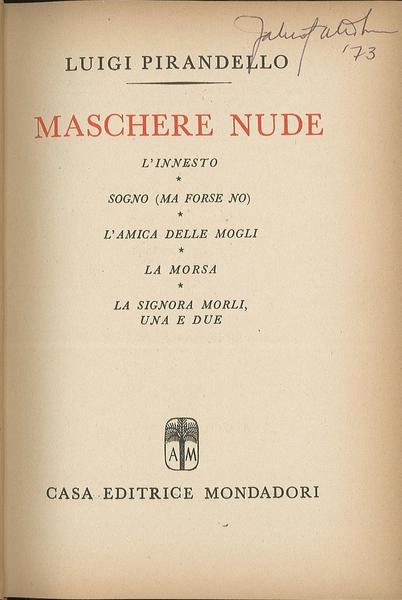 L'innesto, Sogno (ma forse no), L'amica delle mogli, La morsa, …