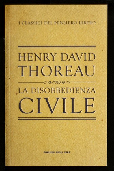 La disobbedienza civile