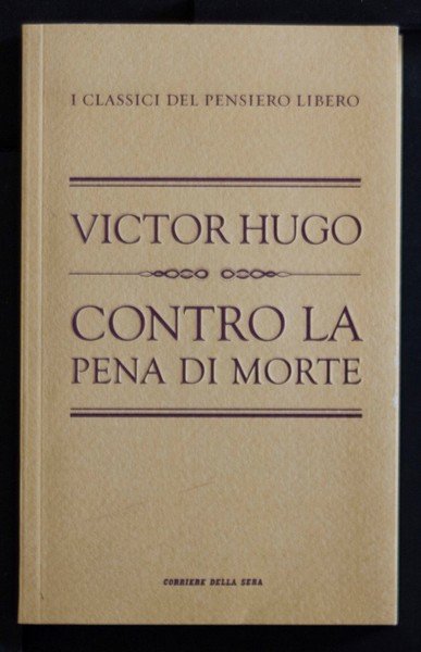 Contro la pena di morte