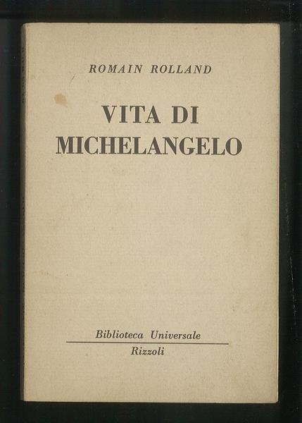 Vita di Michelangelo