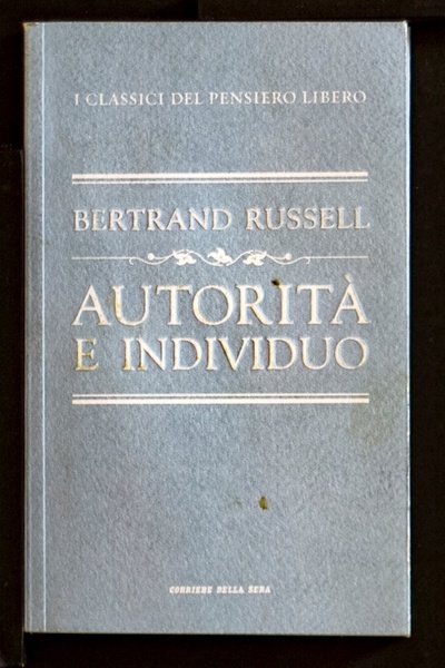 Autorità e individuo