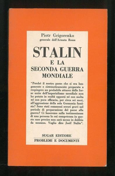 Stalin e la Seconda Guerra Mondiale