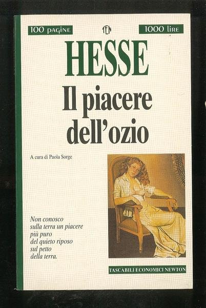 Il piacere dell'ozio