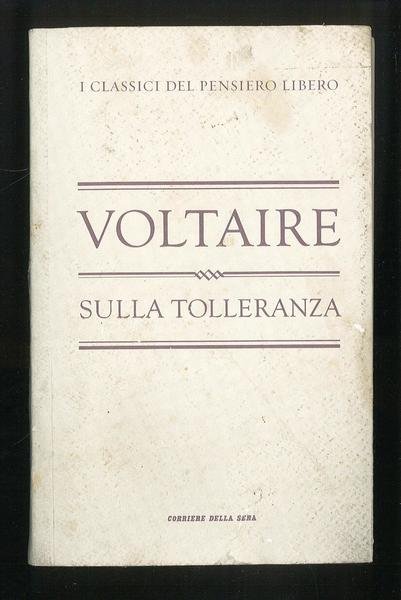 Sulla tolleranza