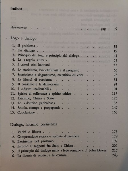 Filosofia del dialogo