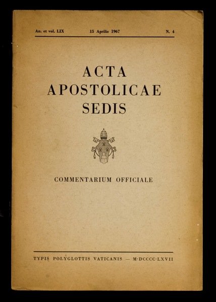 Acta apostolicae sedis