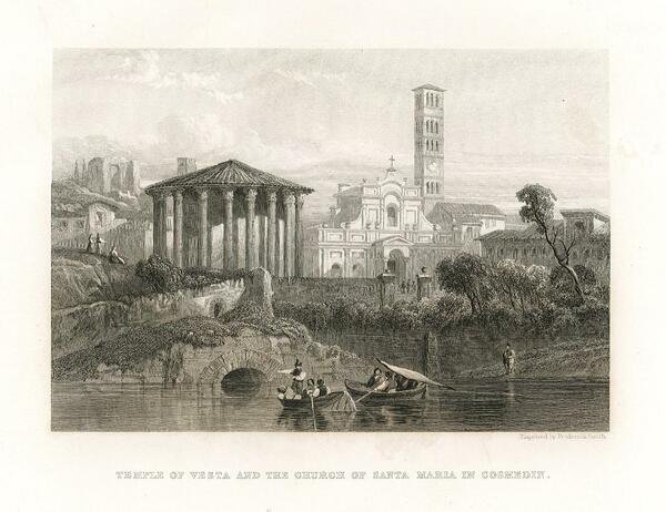 Temple of Vesta and the Church of Santa Maria in … | Immagine principale
