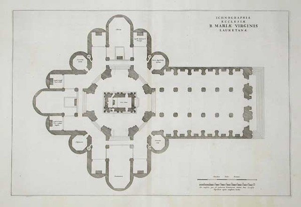 Ichnographia Ecclesiae B. Mariae Virginis Lauretanae