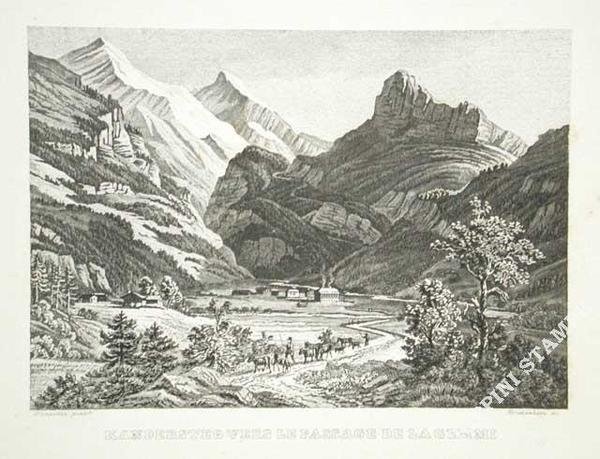 Kandersteg vers le passage de la Gemmi