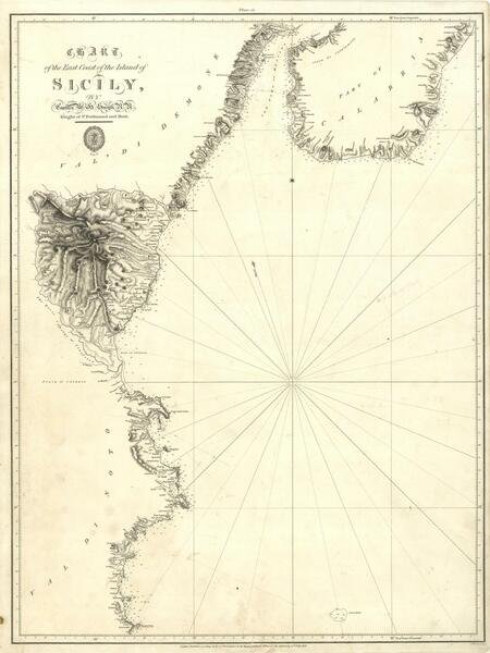 Chart of the East Coast of the Island of Sicily, …