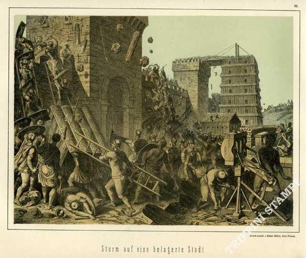 Sturm auf eine belagerte Stadt