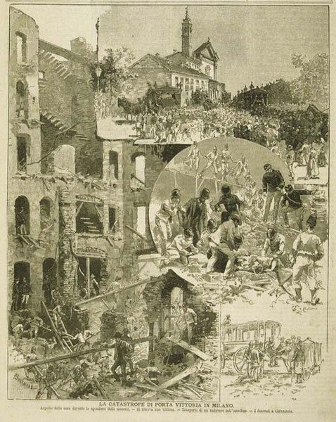 La catastrofe di Porta Vittoria a Milano