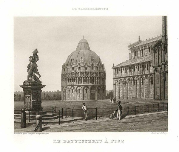 Le Battisterio à Pise