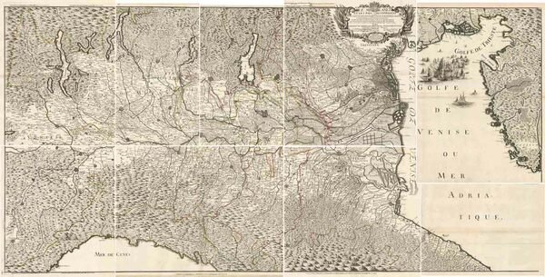 Le Milanez et les Pais Circonvoisins. Les Duchez de Milan, …