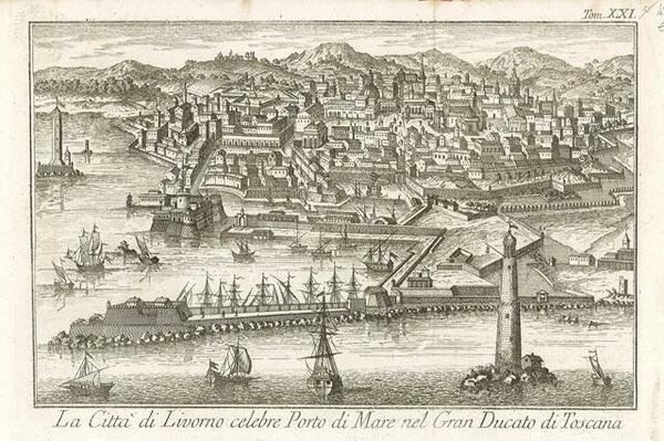 La Città di Livorno, celebre Porto di mare nel Gran …