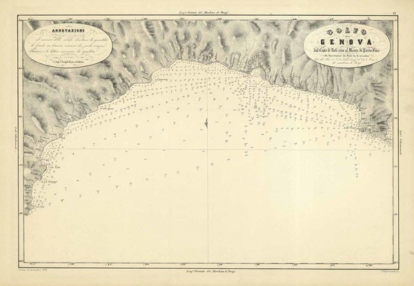 Golfo di Genova dal Capo di Noli sino al Monte …