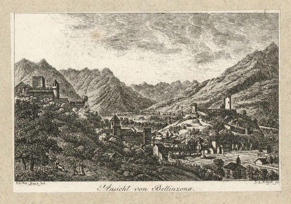 Ansicht von Bellinzona