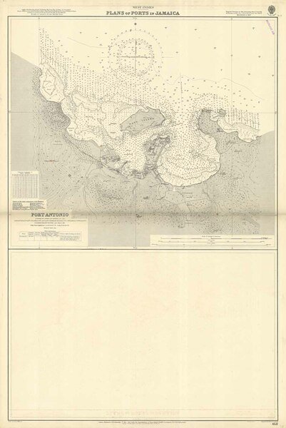 Plans of Ports in Jamaica - Port Antonio