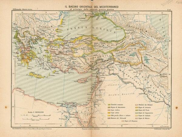 Il bacino orientale del Mediterraneo al principio della seconda guerra …