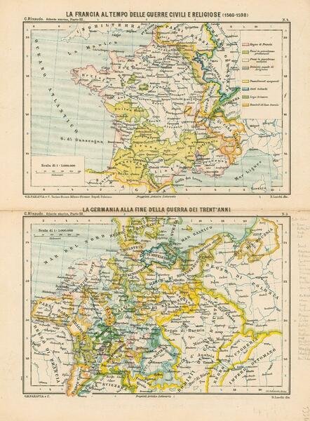 La Francia al tempo delle guerre civili religiose (560-1598) - …