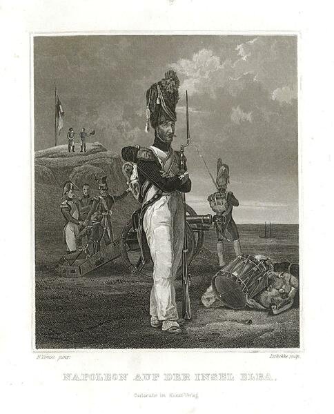 Napoleon auf der insel Ilba