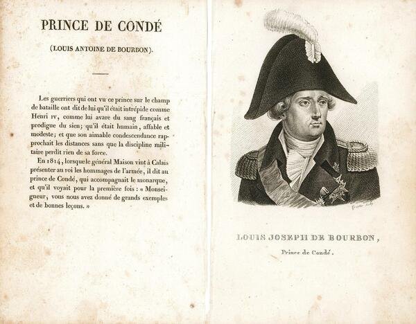 Louis Joseph de Bourbon, Prince de Coudé