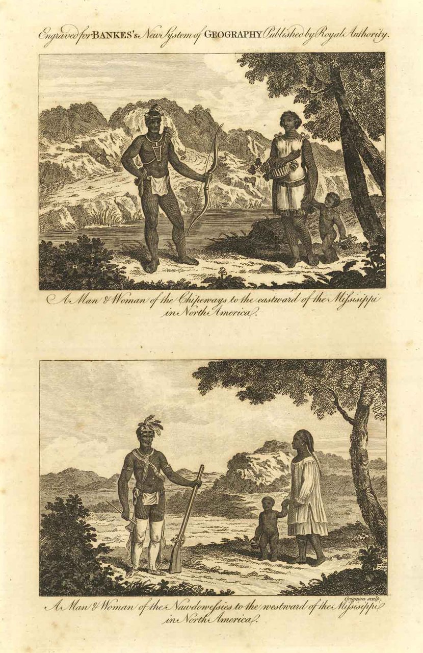 A man & woman of the Chipeways to the eastward …