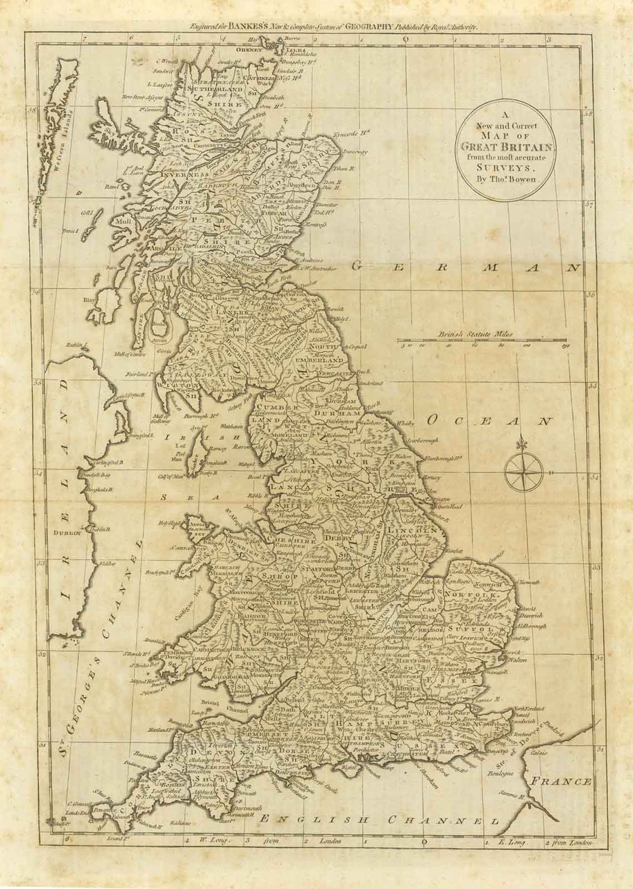 A new and correct map of Great Britain . by …