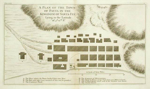 A plan of the town of Payta in the kingdom …