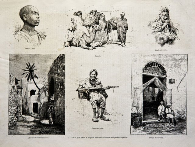 A Tunisi / Testa di moro / Camelli / Mendicante …