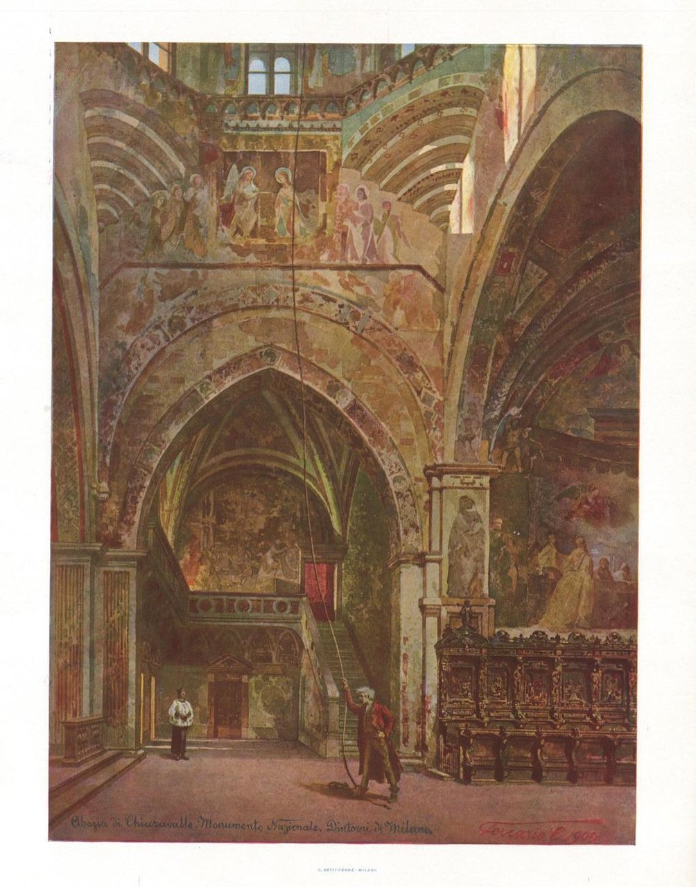 Abazia di Chiaravalle. Monumento Nazionale Dintorni di Milano