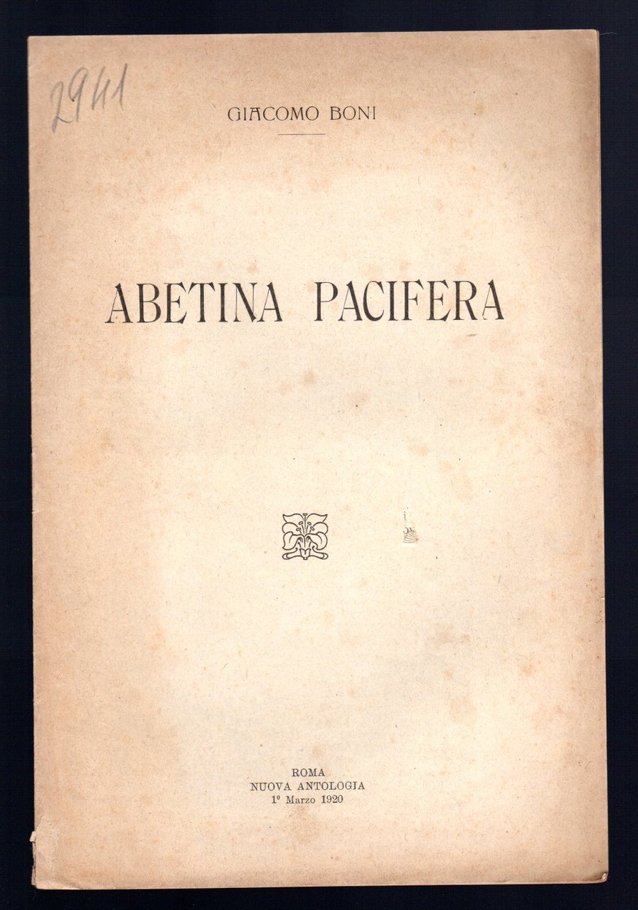 Abetina Pacifera