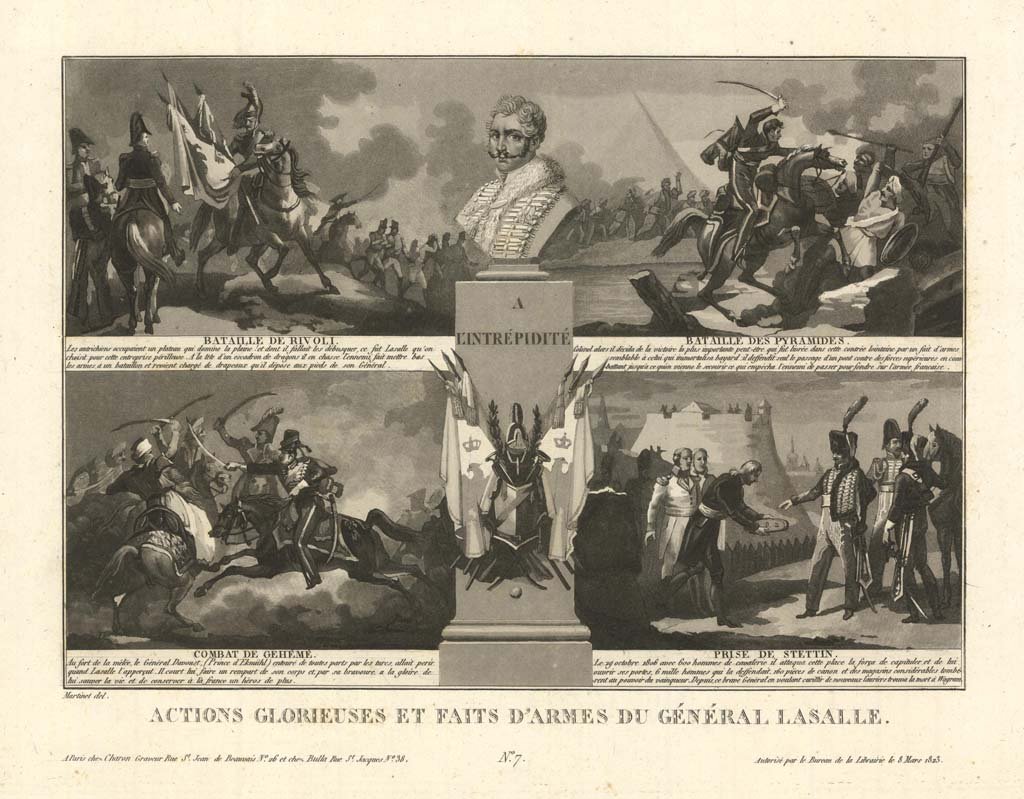 Actions glorieuses et faits d'armes du Général Lasalle - Bataille …