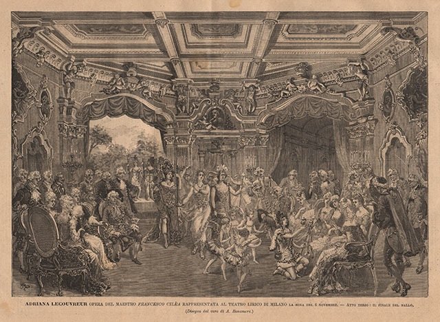 Adriana Lecouvreur opera del maestro Francesco Cilea rappresentata al Teatro …