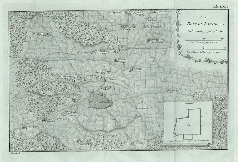 Agri Beit el Fakihensis delineatio geographica