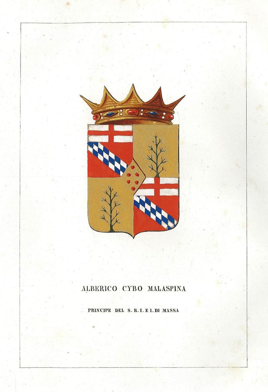 Alberico Cybo Malaspina principe del S. R. I. e I. …