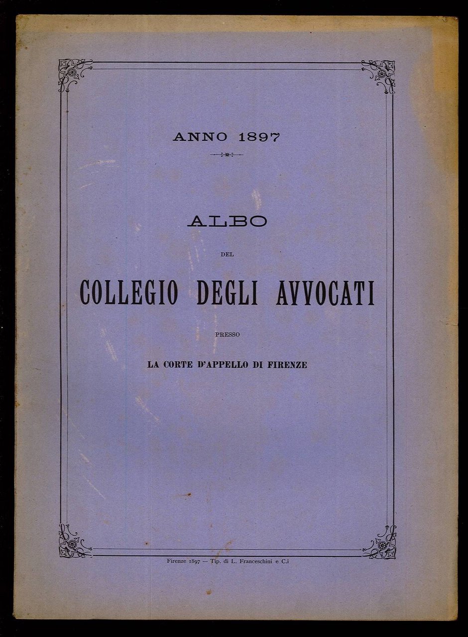 Albo del Collegio degli Avvocati presso la Corte d'Appello di …