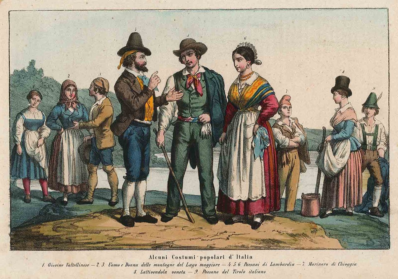 Alcuni Costumi popolari d'Italia