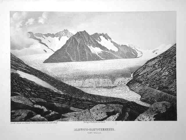 Aletsch - Gletschermeer / Cant. Wallis