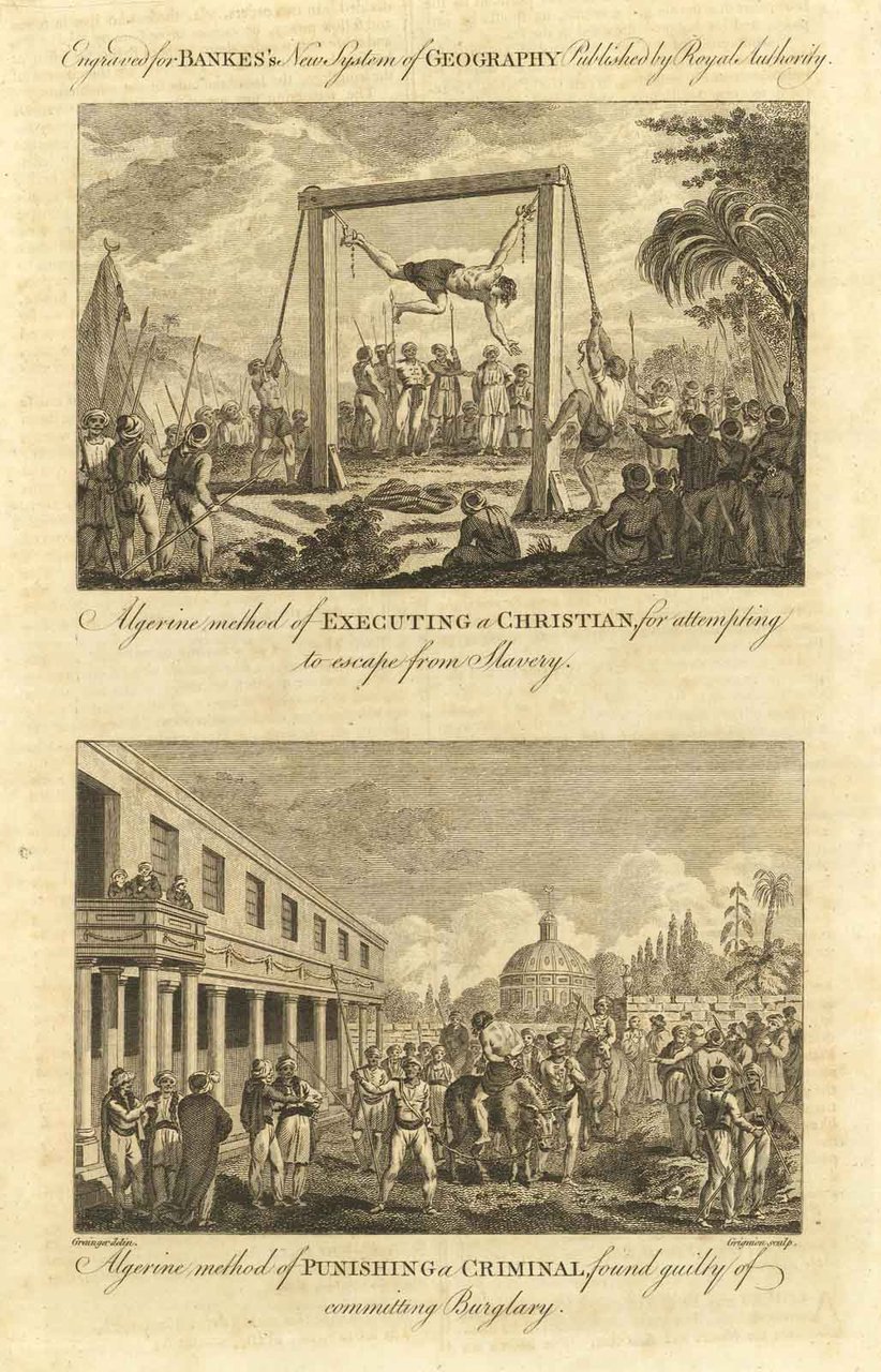 Algerin method of executing a christian for attempting to escape …