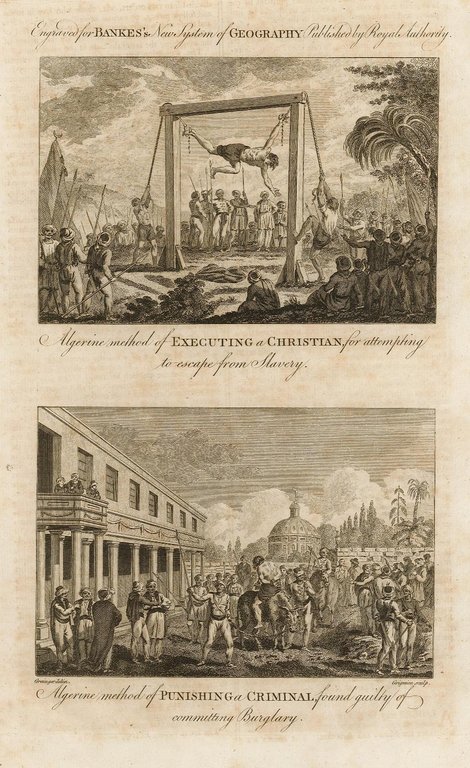 Algerin method of executing a christian for attempting to escape …