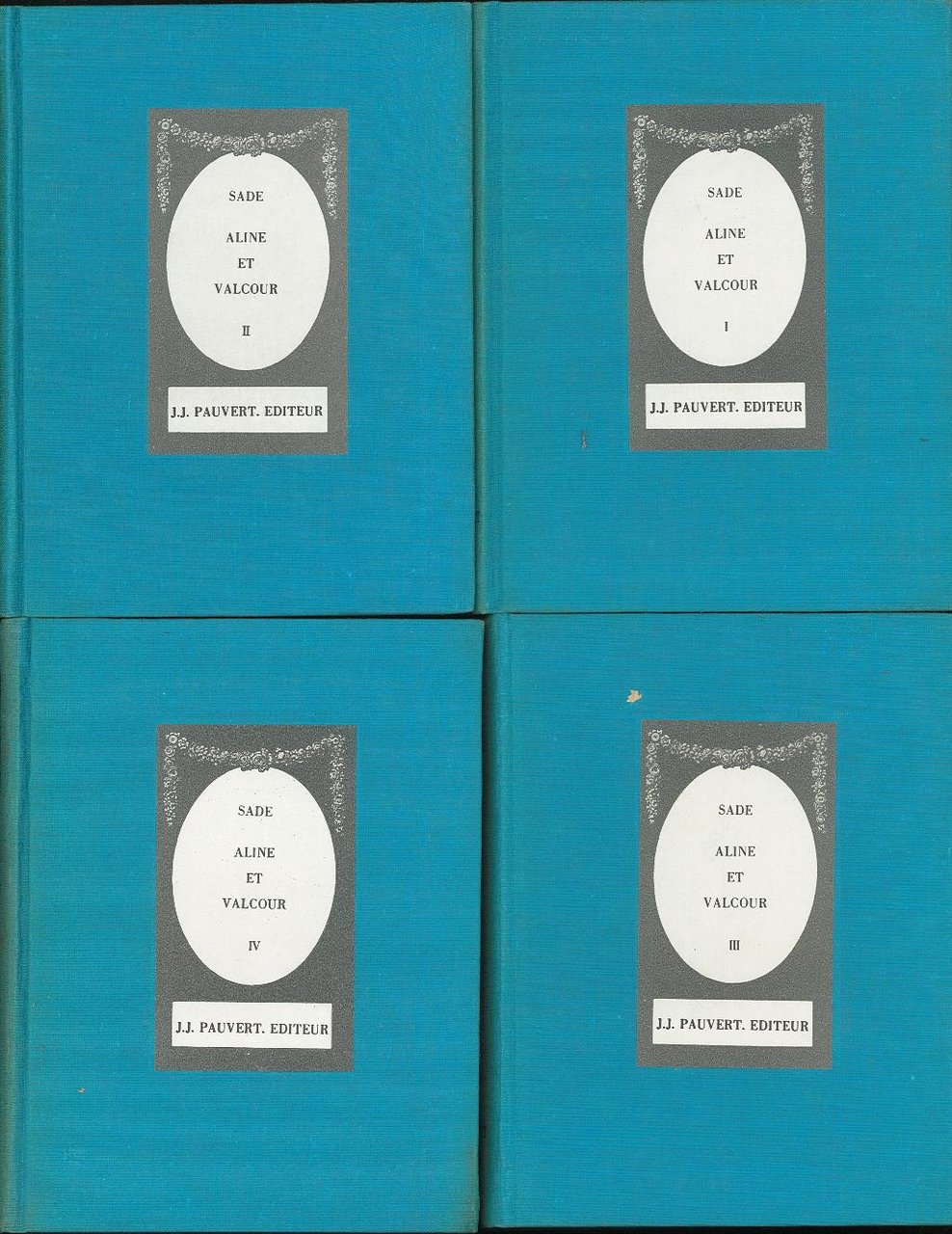 Aline et Valcour I-II-III-IV